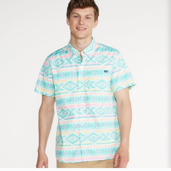 Chubbies Friday Shirt En Fuego Wild Button Down Size XL (#18) - Picture 1 of 6